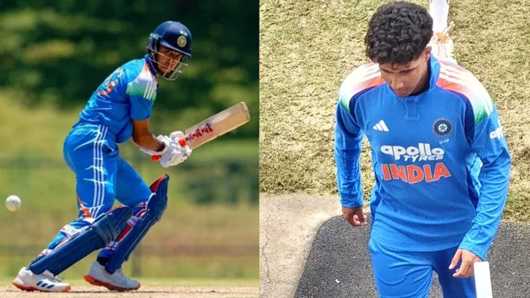 Aaryavir Sehwag and Anvay Dravid