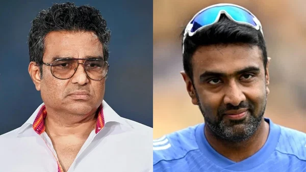 Sanjay Manjrekar and Ravichandran Ashwin
