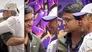 Sourav Ganguly meets Shah Rukh Khan at Eden Gardens