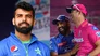 Shadab Khan and Rohit Sharma