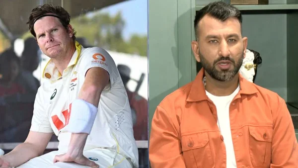Steve Smith and Cheteshwar Pujara