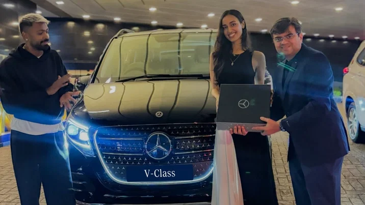 Hardik Pandya with Mahieka Sharma