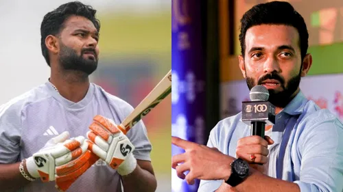 Rishabh Pant and Ajinkya Rahane