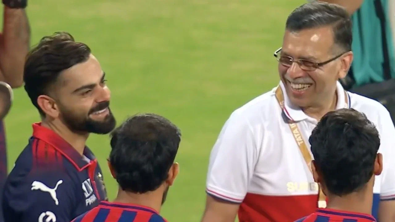 Virat Kohli and Sanjiv Goenka’s stunning moment goes viral after RCB vs LSG match Virat Kohli and Sanjiv Goenka’s stunning moment goes viral after RCB vs LSG match