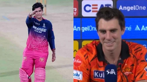 Vaibhav Sooryavanshi and Pat Cummins