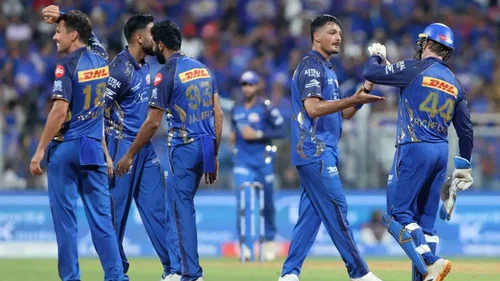 Mumbai Indians were handed embarrassment