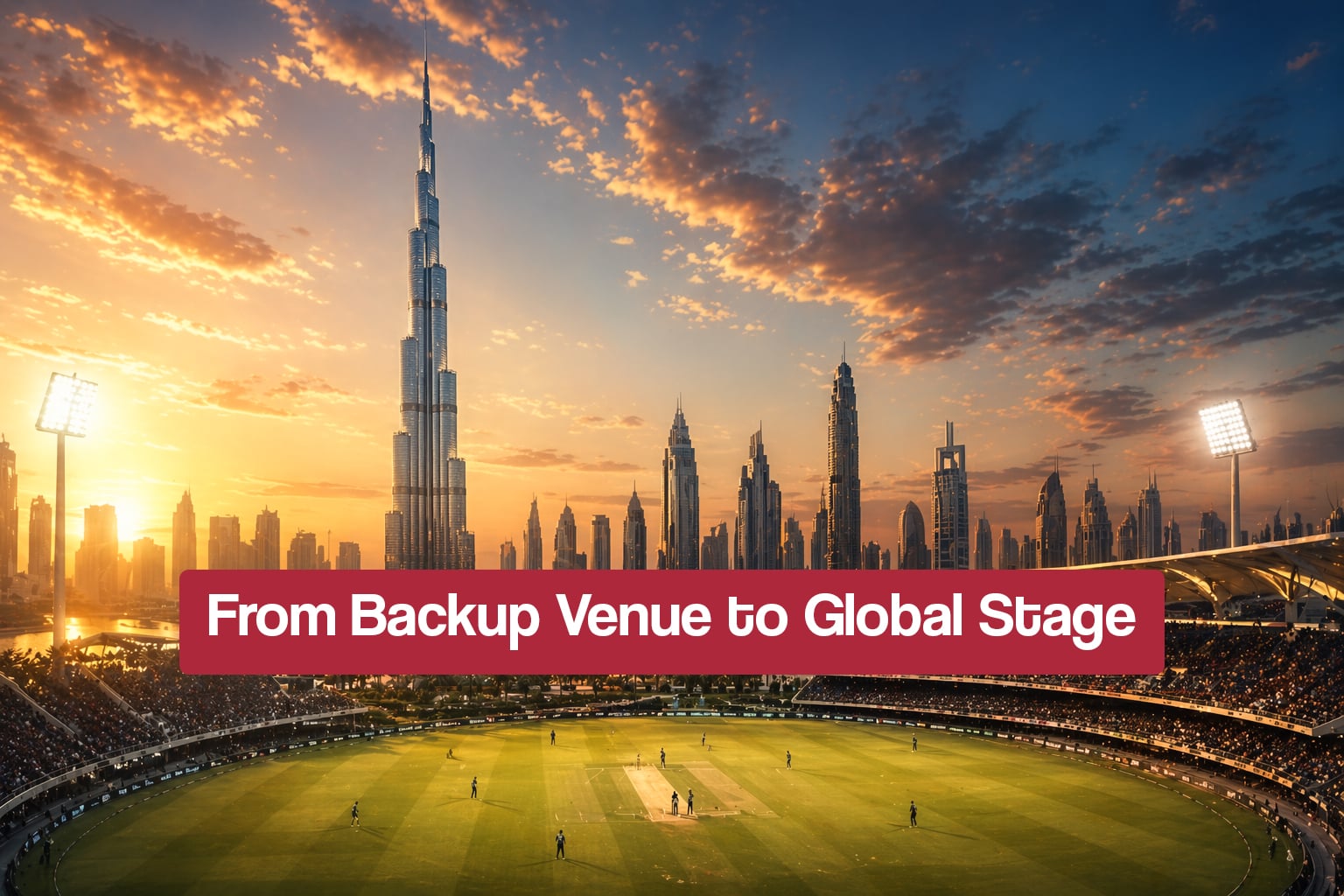 From Backup Venue To Global Stage