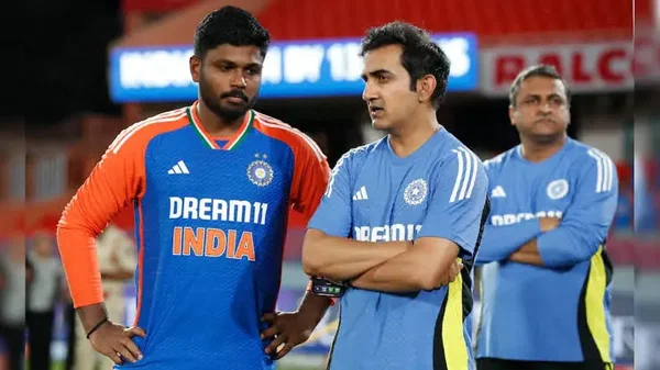 Gautam Gambhir And Sanju Samson