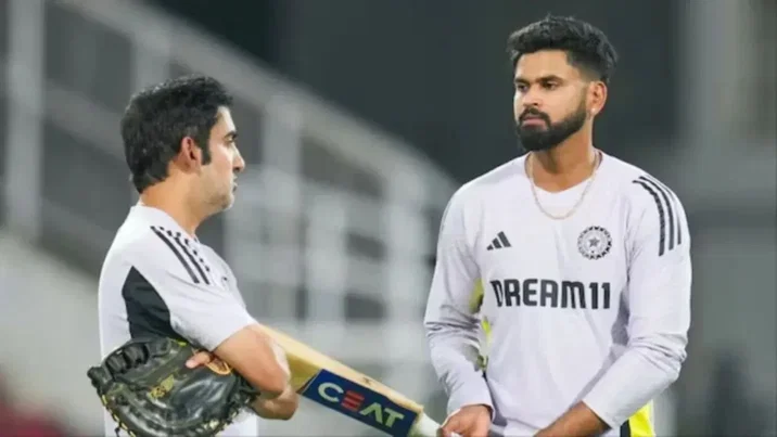 Gautam Gambhir And Shreyas Iyer