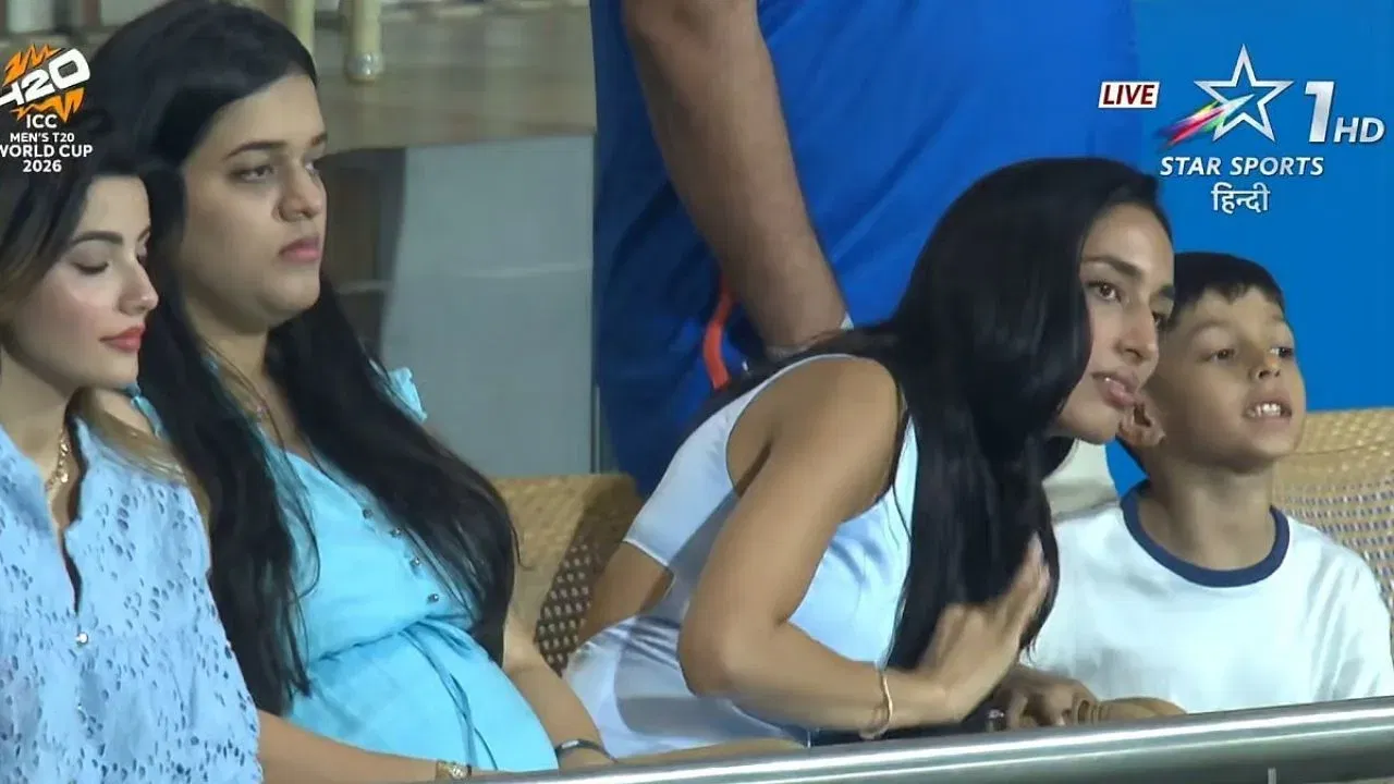 Hardik Pandya S Son Agastya With Mahieka Sharma