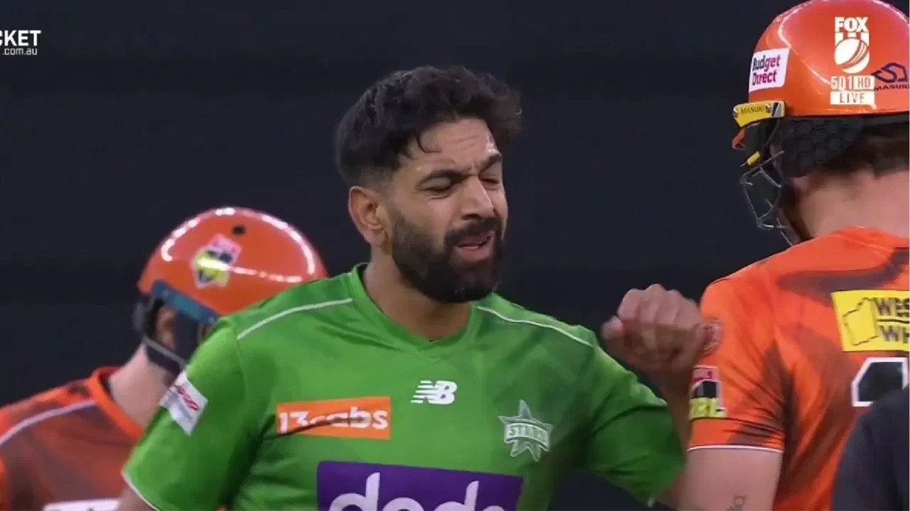 Haris Rauf Gets Physical With Finn Allen Shoves Him Violently In BBL What Happens Next Stuns Everyone
