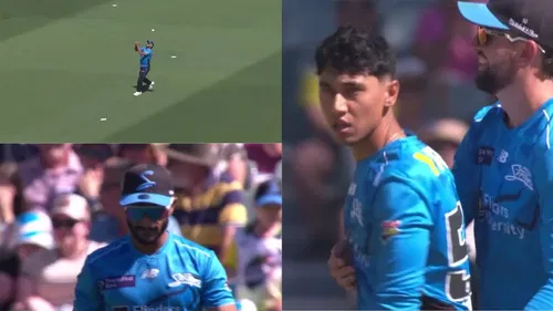 Hasan Ali Drops Sitter To Save Mohammad Rizwan In BBL Denies India Born Jerrssis Wadia Fairytale 3 Fer In 1st Over