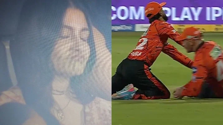 Heinrich Klaasen Angry Anushka Sharma Dejected Nasty Collision Sunning Scenes Unfold To Dismiss Phil Salt