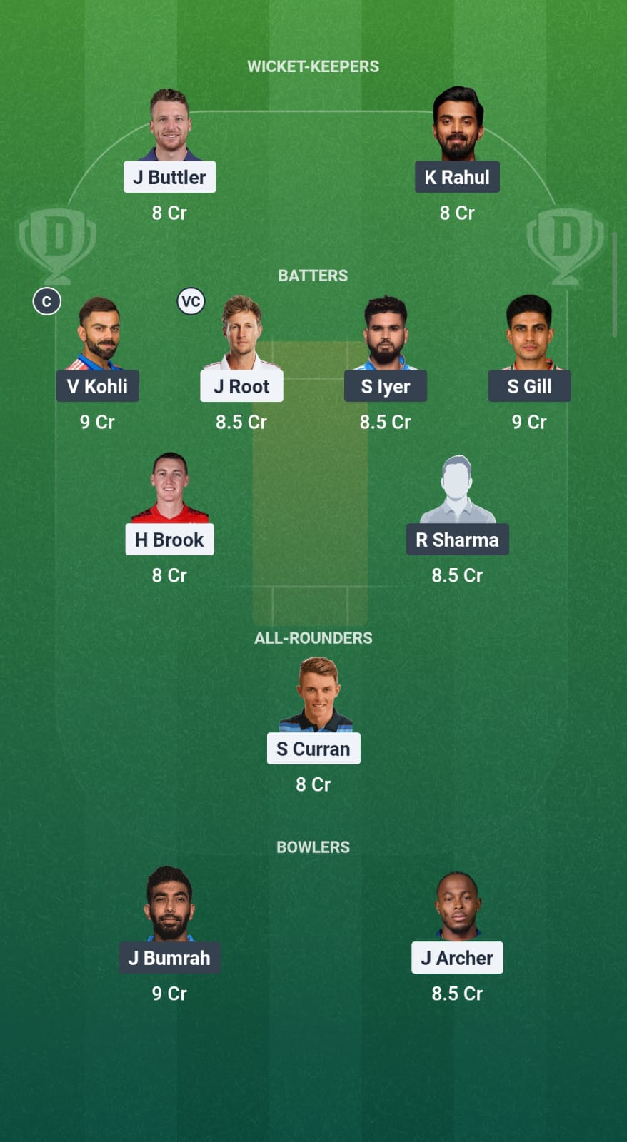 India vs England England vs India India vs England England vs India