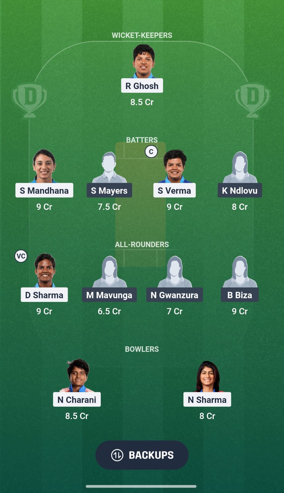 IND Vs ZIM