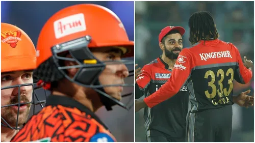 Abhishek Sharma and Trevis Head vs Chris Gayle and Virat Kohli in IPL