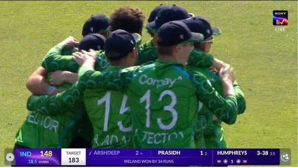 India Vs Ireland 1st T20I