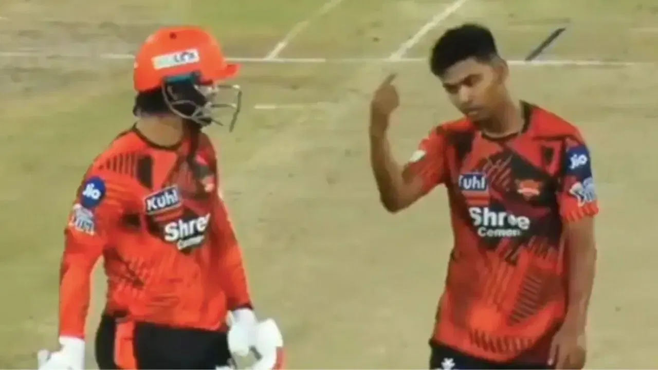 Ishan Kishan loses cool at Zeeshan Ansari during SRH Intra-Squad Game