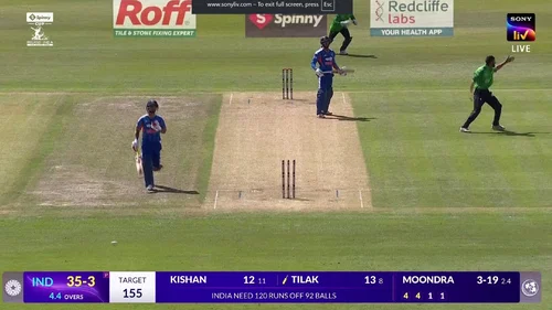 Ishan Kishan Run Out