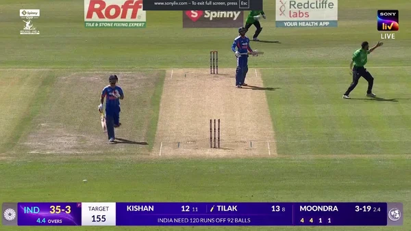 Ishan Kishan Run Out
