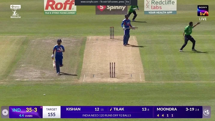 Ishan Kishan Run Out