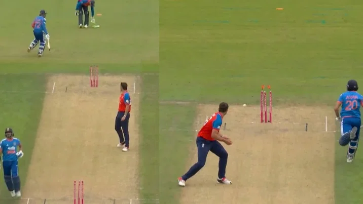 Jos Buttler Run Out Axar Patel