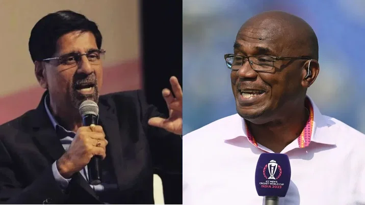 Kris Srikkanth And Ian Bishop