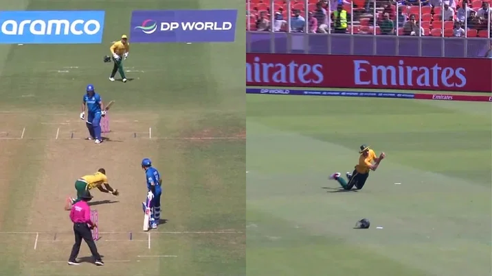 Lungi Ngidi And Marco Jansen Catch Vs Afghanistan