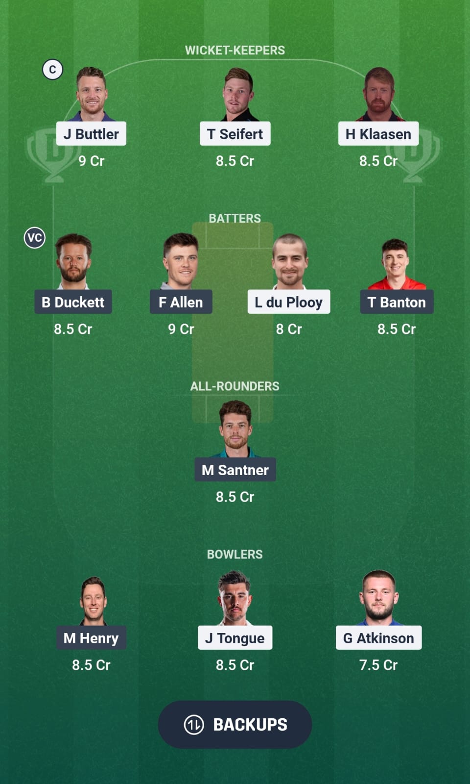 MSG Vs TRT Dream 11 MSG Vs TRT Dream 11