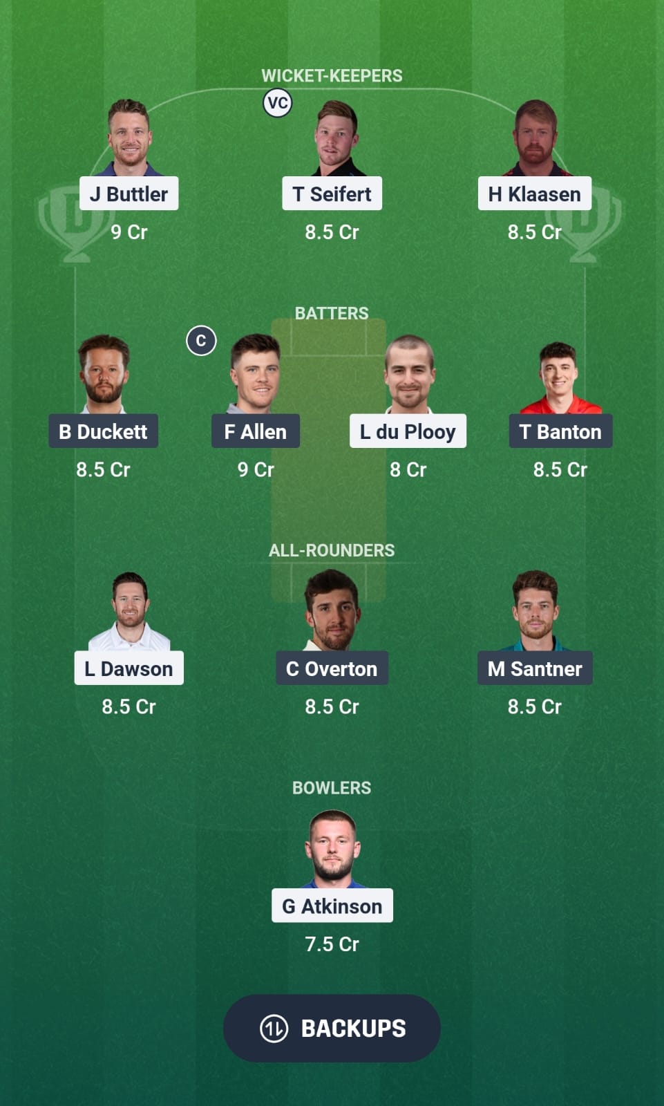 MSG Vs TRT Dream 11 MSG Vs TRT Dream 11