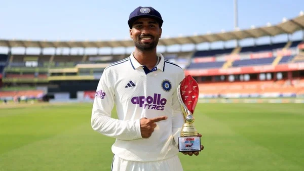 Manav Suthar POTM IND Vs AFG Test