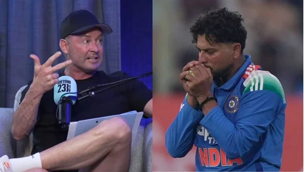 Michael Clarke And Kuldeep Yadav