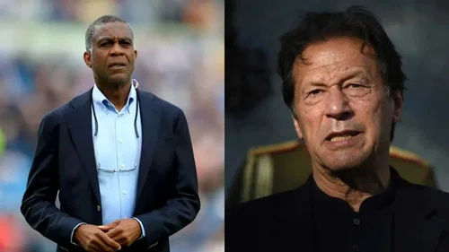 Michael Holding And Imran Khan