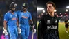 Mitchell Santner Virat Kohli Rohit Sharma