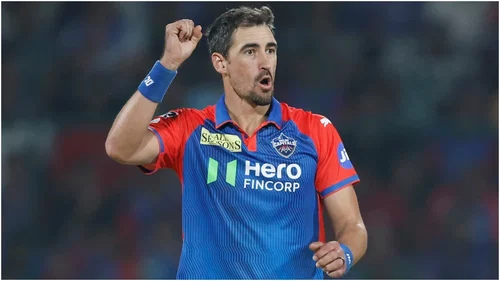 Delhi Capitals pacer Mitchell Starc DC