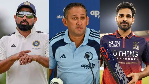 Mohammed Shami Bhuvneshwar Kumar Ajit Agarkar