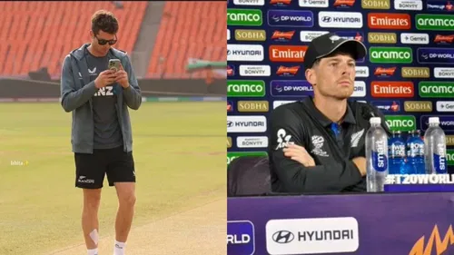 New Zealand Captain Mitchell Santner
