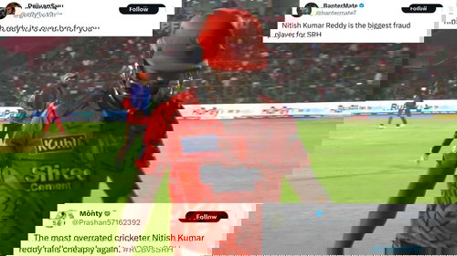 Nitish Kumar Reddy Trolled