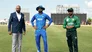 Shreyas Iyer No Handshake At Toss But Shreyas Lyer And Sahibzada Farhan Smile And Nod Towards Each Other India To Bat First In The Gold Medal Match