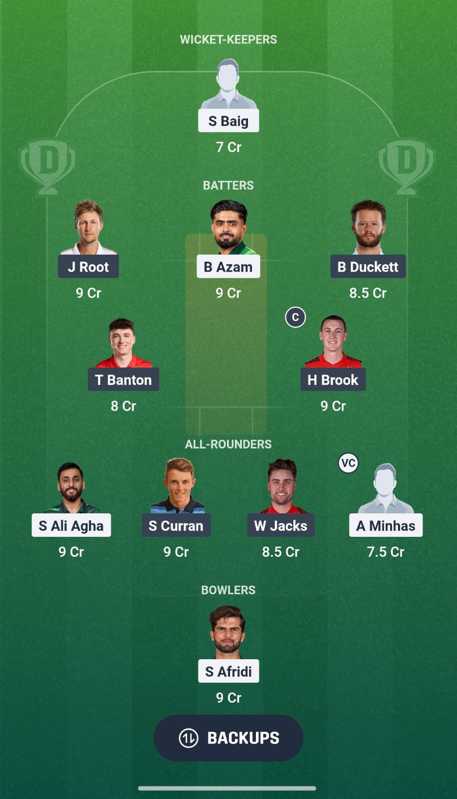 PAK Vs ENG