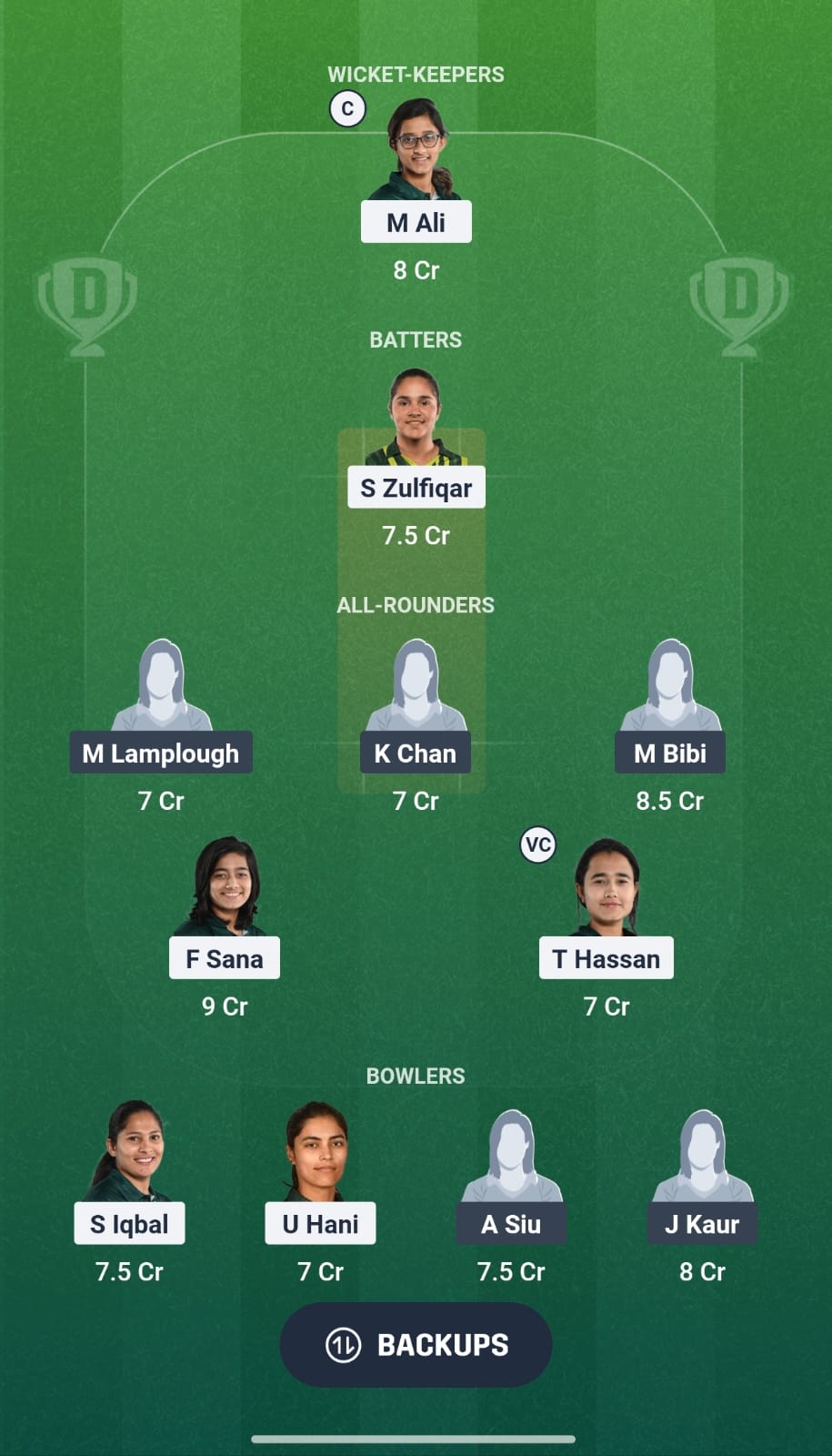 PAK Vs HK 2