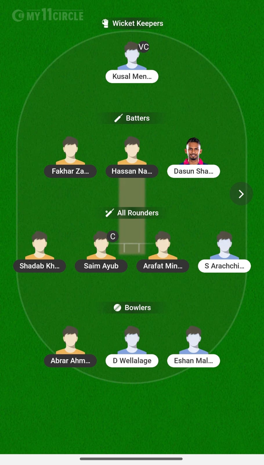PAK Vs SL