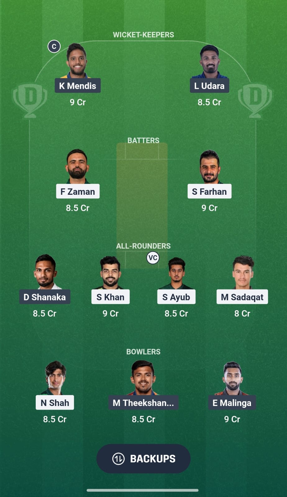 PAK Vs SL 22