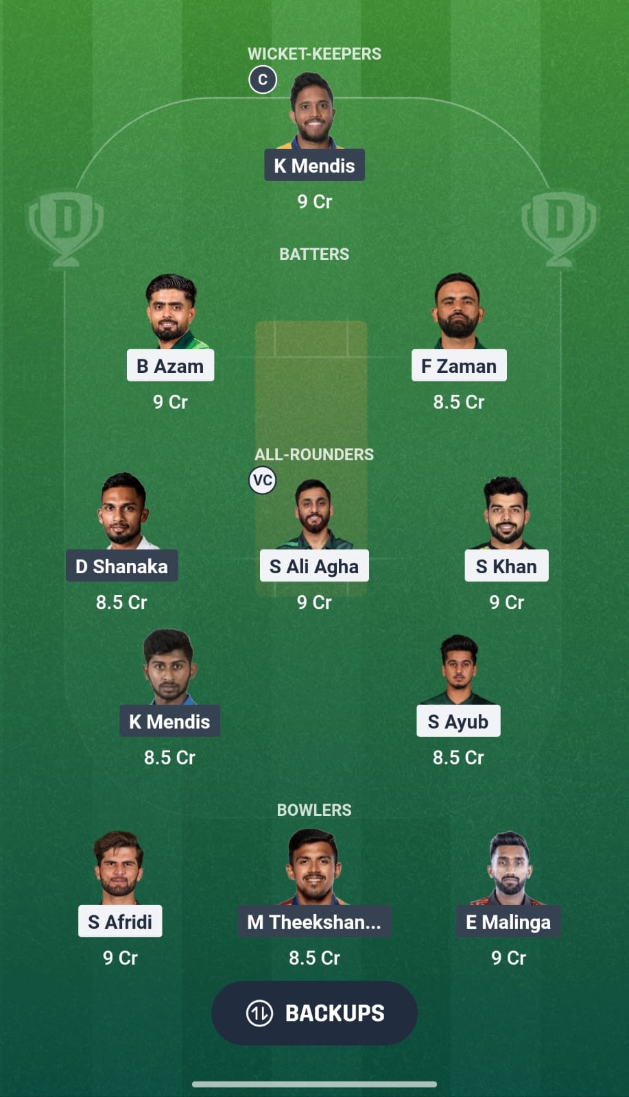 PAK Vs SL PAK Vs SL