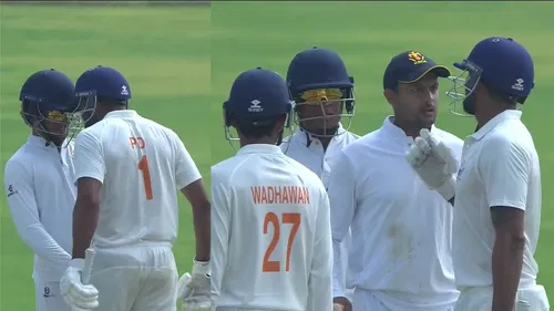 Paras Dogra Involved In Physical Fight With Karnataka Player In Ranji Final Mayank Agarwal Intervenes