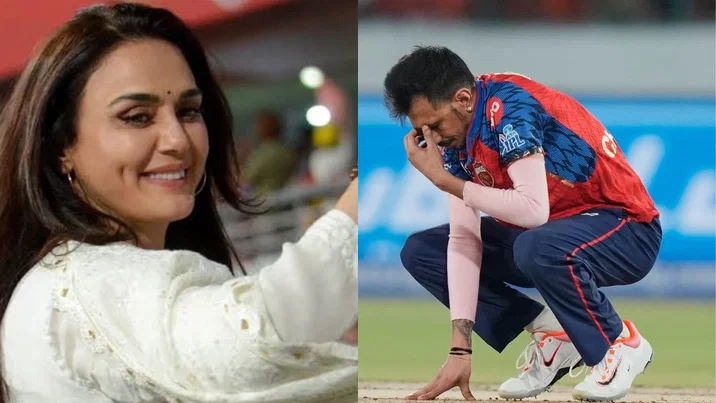 Preity Zinta Punjab Kings Yuzvendra Chahal