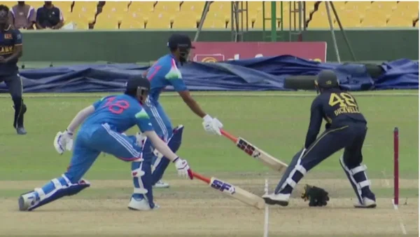 Priyansh Arya Suffers Bizarre Run Out