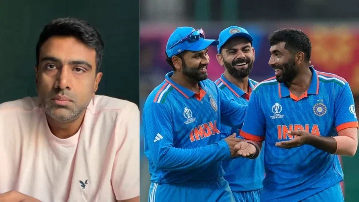 R Ashwin Virat Kohli Rohit Sharma Jasprit Bumrah