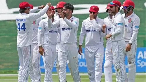 Rashid Khan And Afghanistan Teammates