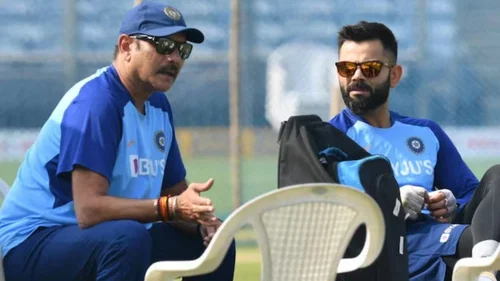 Ravi Shastri And Virat Kohli
